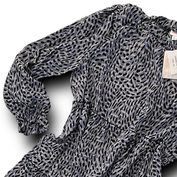 NWT - LuLaRoe Annabelle Ruffled Tiered Dress - Picture 2 of 7